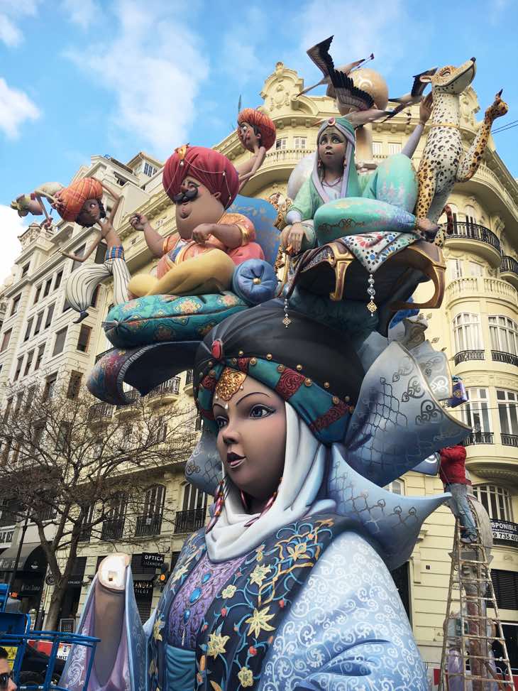 las fallas ayuntamiento