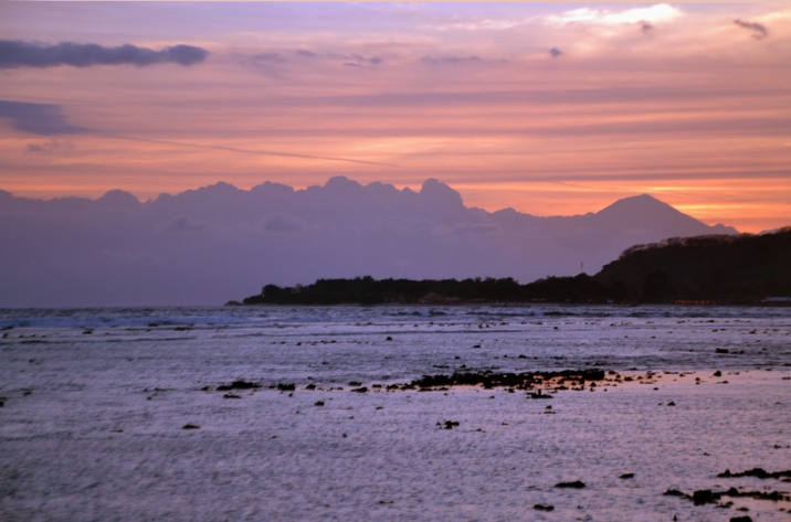 gili sunset