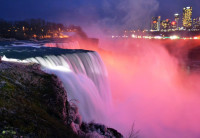 niagara falls winter US