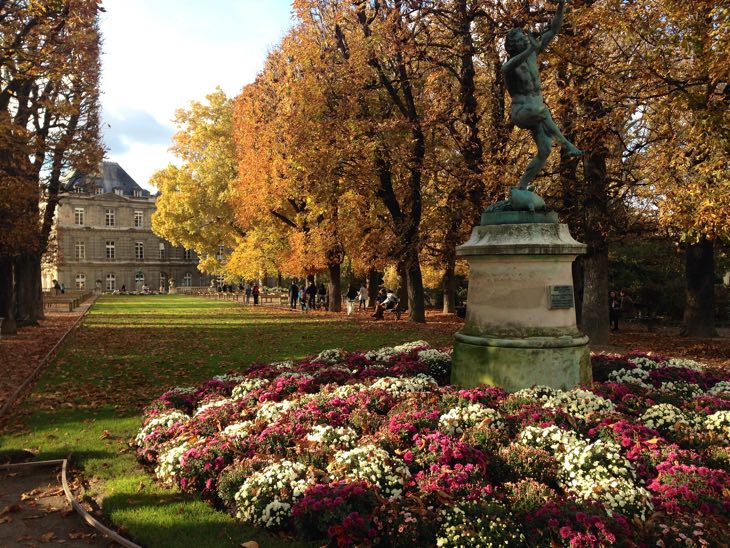 jardin luxembourg october