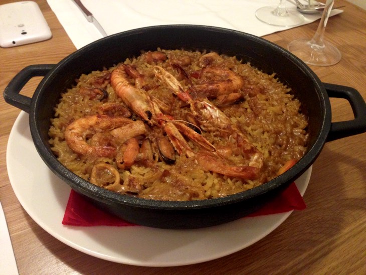 paella marisco