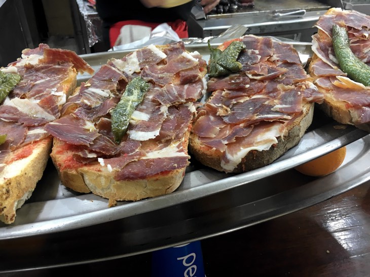 pincho jamon