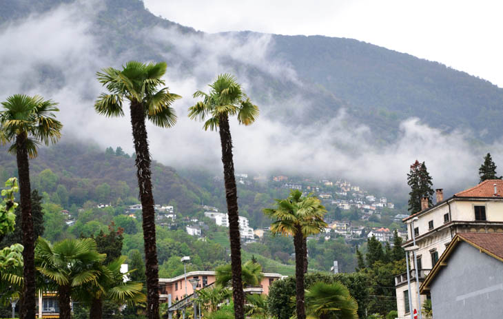 view on mountains