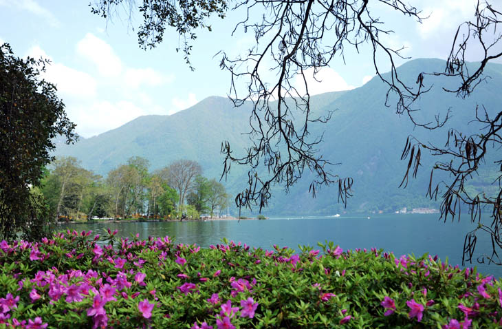 lake lugano switzerland