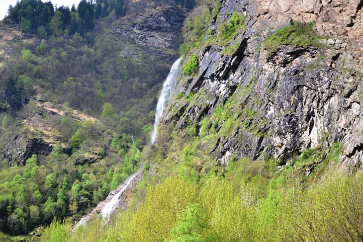 waterfalls near bellinzona