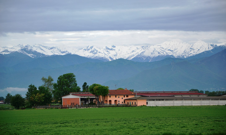 view near torino