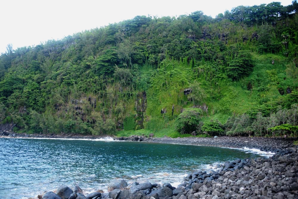 water colour anse des cascades reunion