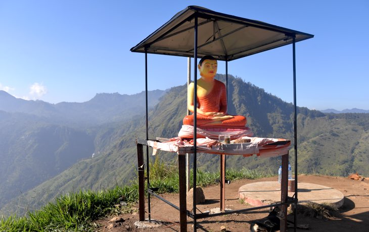 buddha top little adams peak