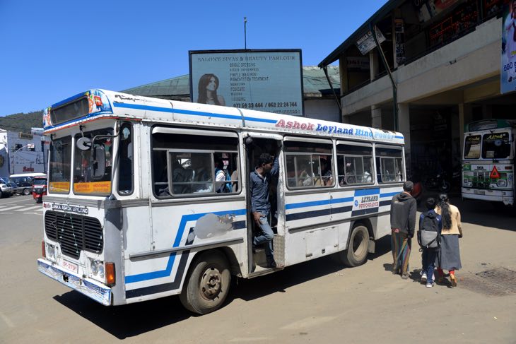 bus nuwara eliya