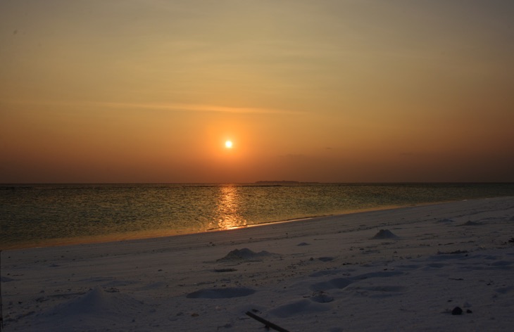 evening maldives