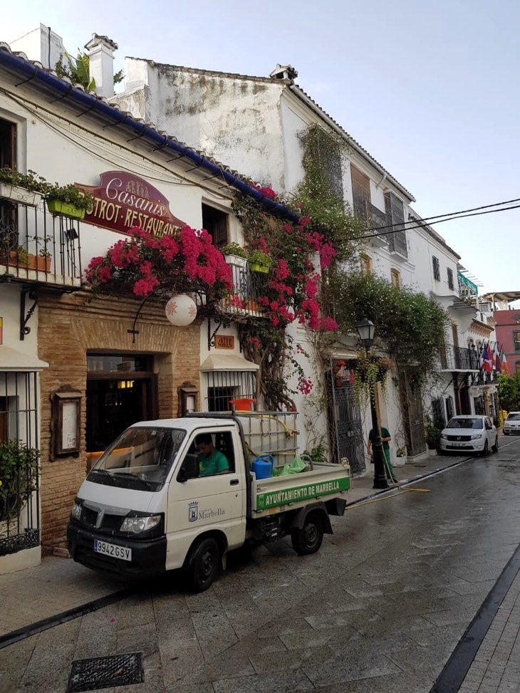 beautiful streets marbella