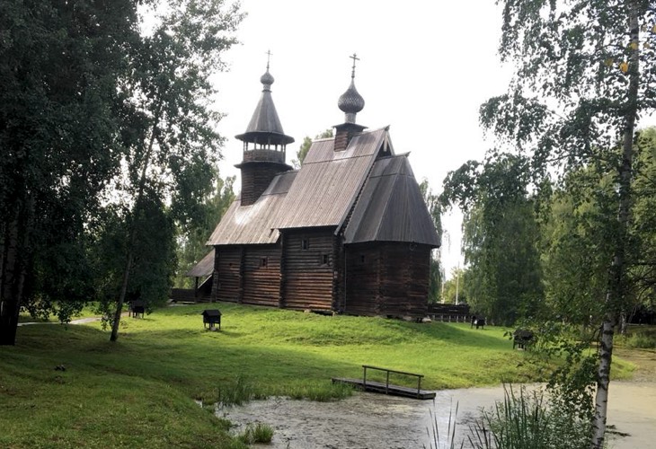 архитектура из дерева