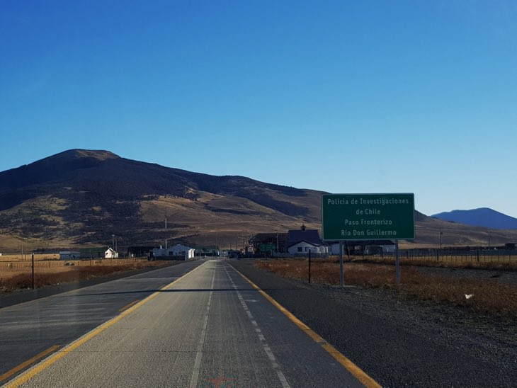 border calafate chile